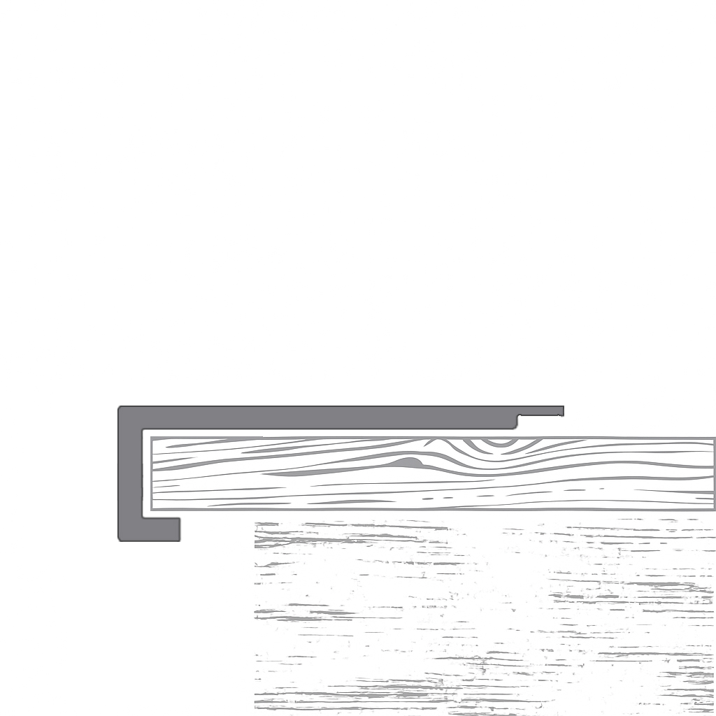 Flush Stair Nose Virginia Roble 8Lf | Porcemall