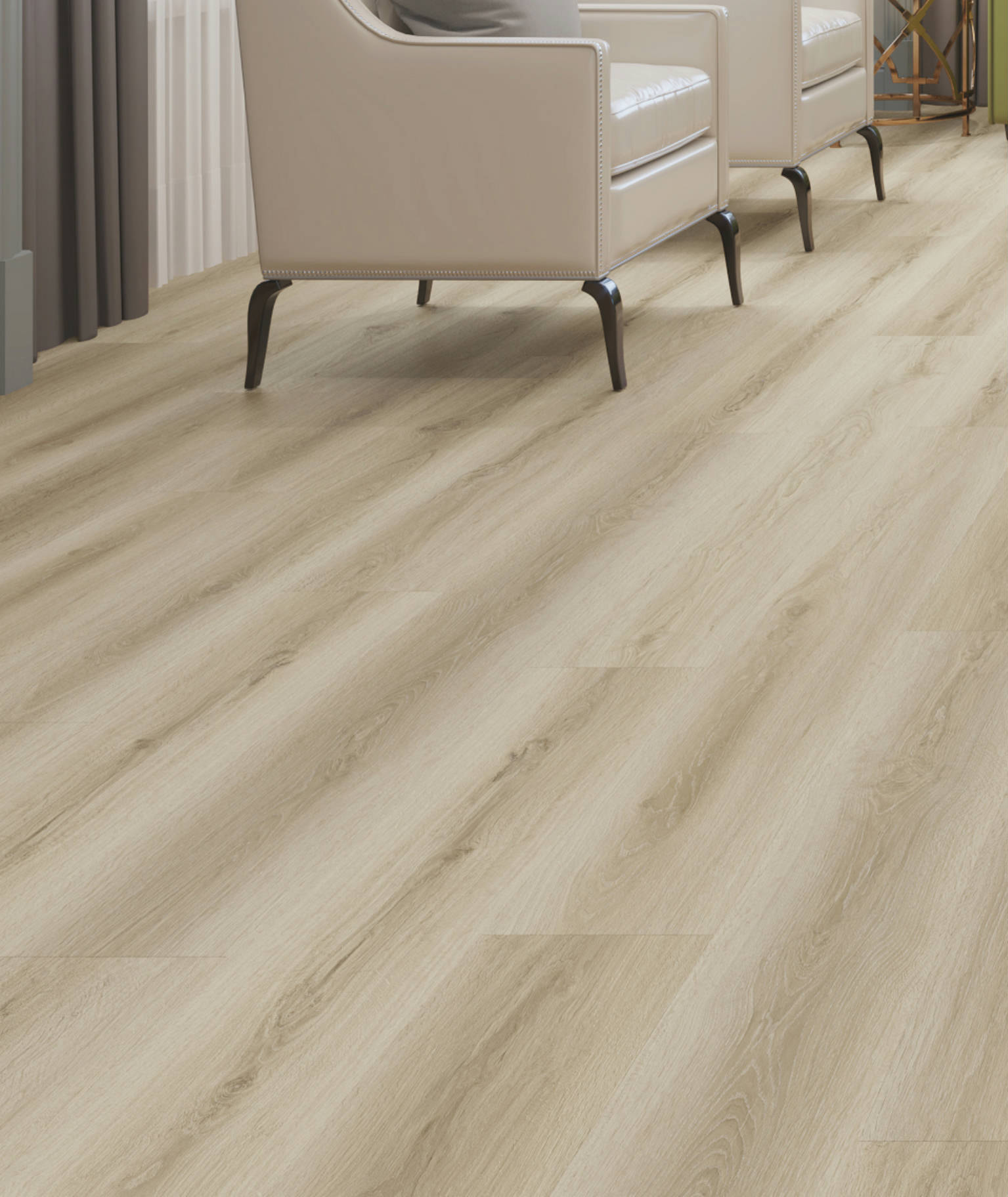 Feel Wood Vinyl Flooring in a finished installation