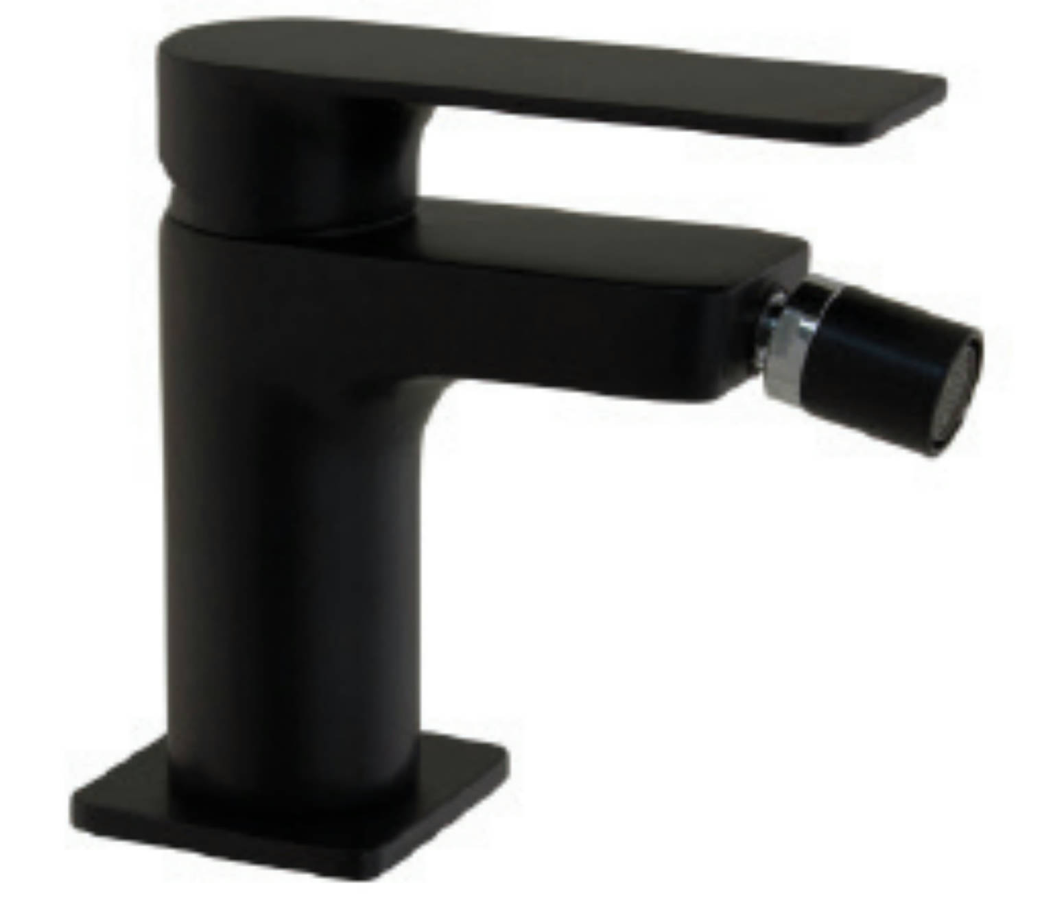 Single Lever Bidet C3 Matt Black | Porcemall