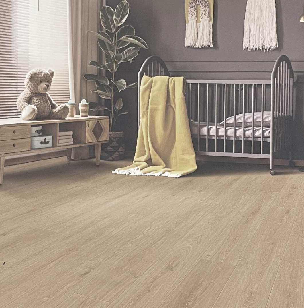 Dakota Wood Laminate in a finished installation