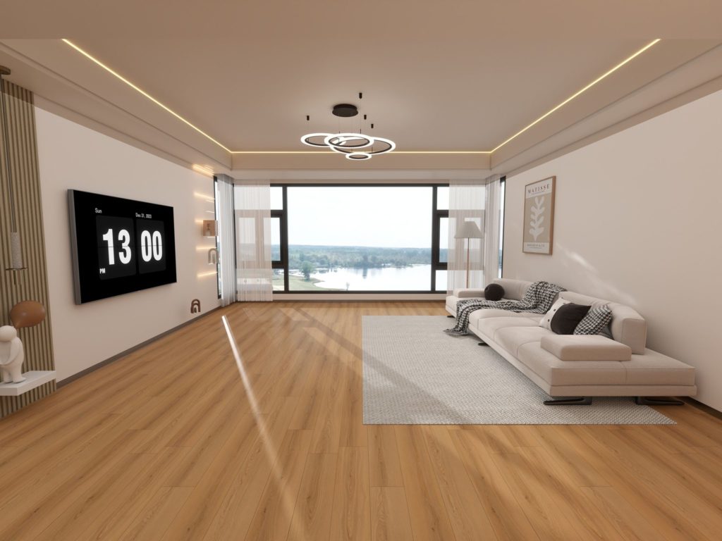 Orlando Wood Laminate in a finished installation