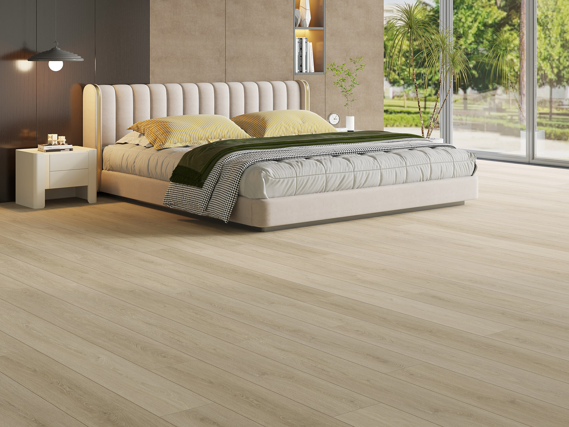 Daytona Wood Laminate in a finished installation