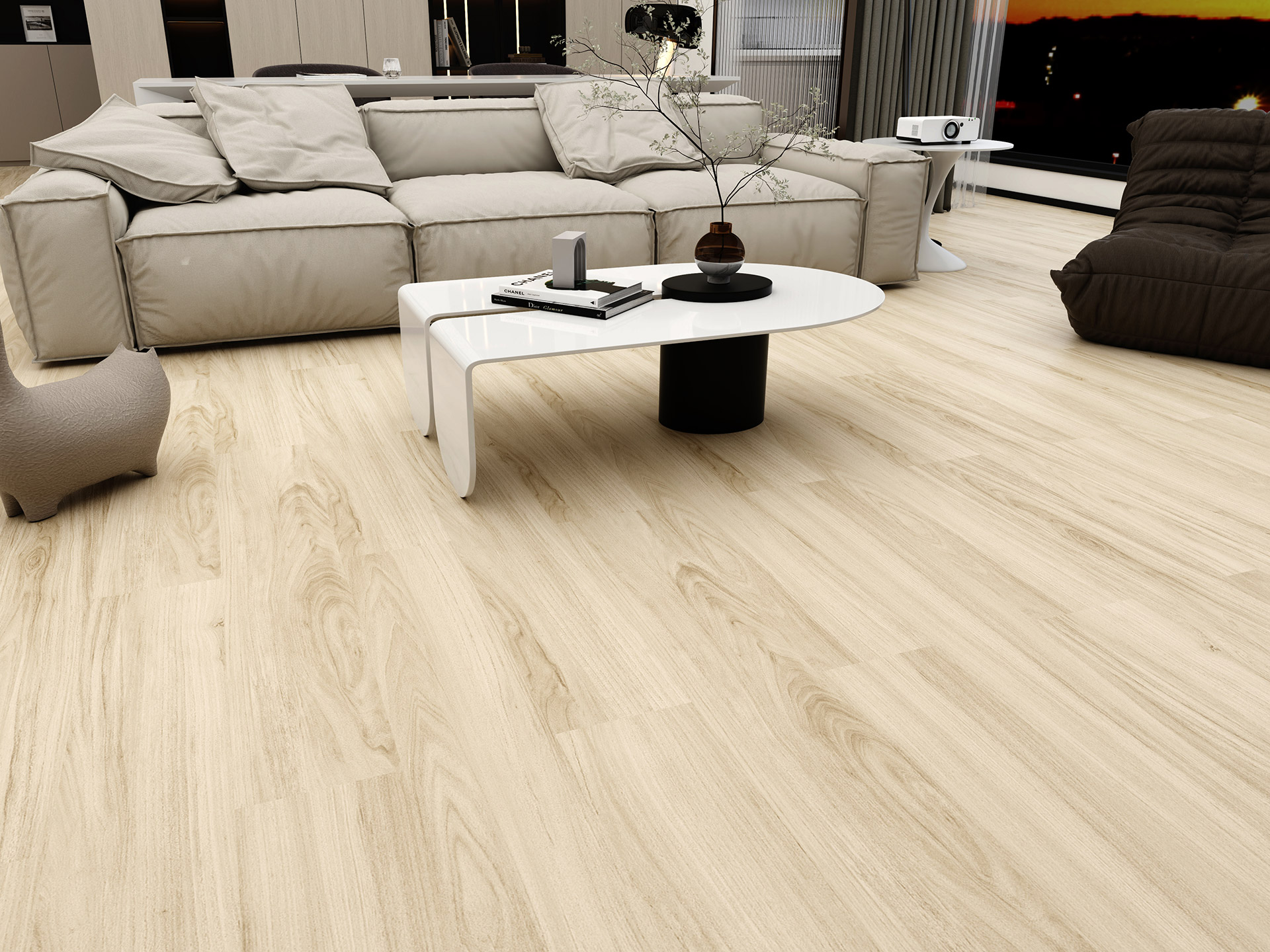 Venice Wood Vinyl Flooring in a finished installation